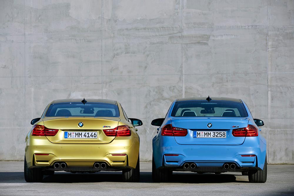 The new BMW M3 Sedan and new BMW M4 Coupe 14