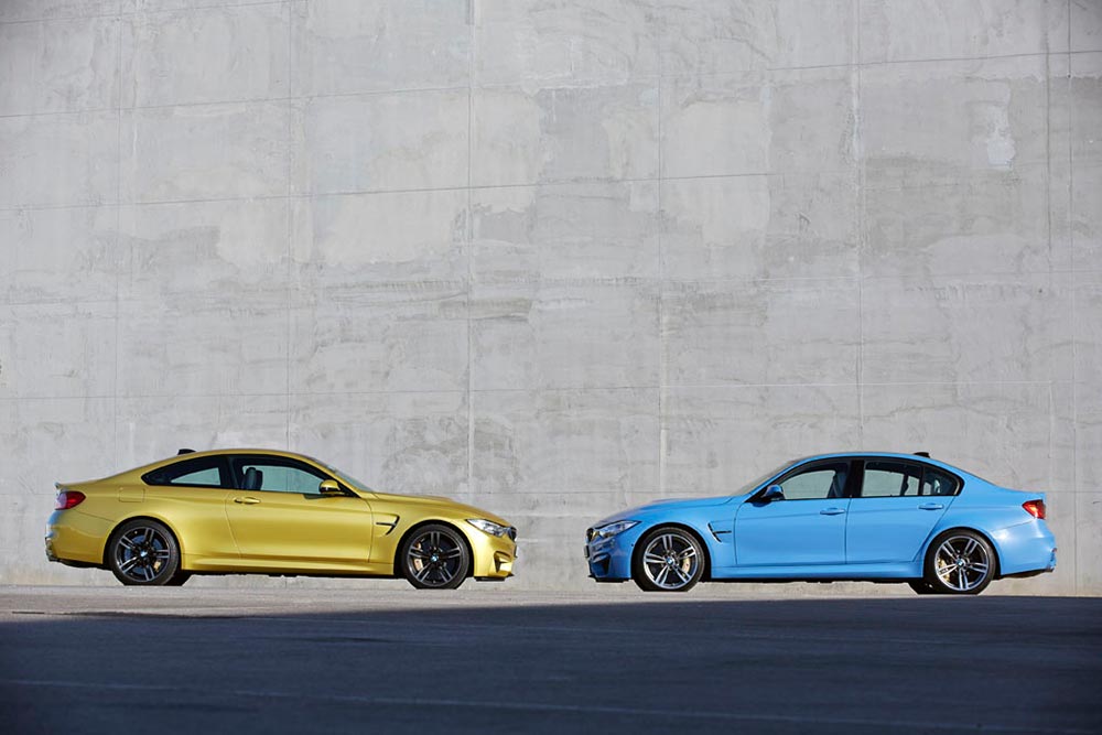 The new BMW M3 Sedan and new BMW M4 Coupe 15