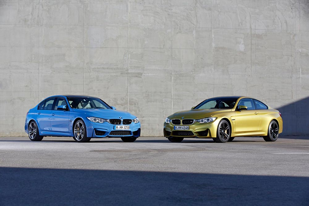 The new BMW M3 Sedan and new BMW M4 Coupe 16