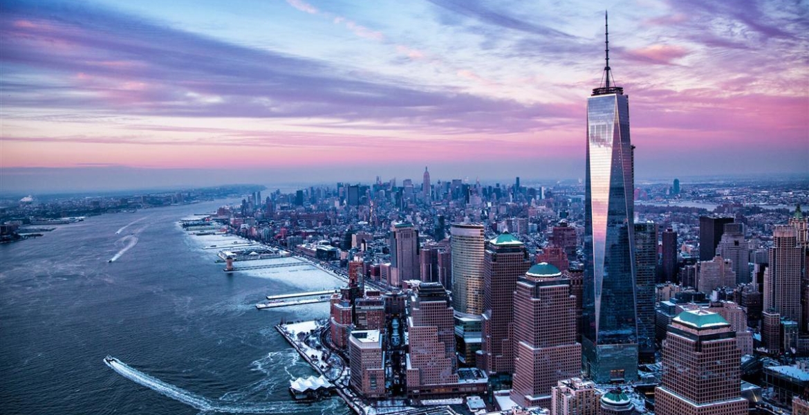 500 Years of Manhattan Skyline in 50 Seconds