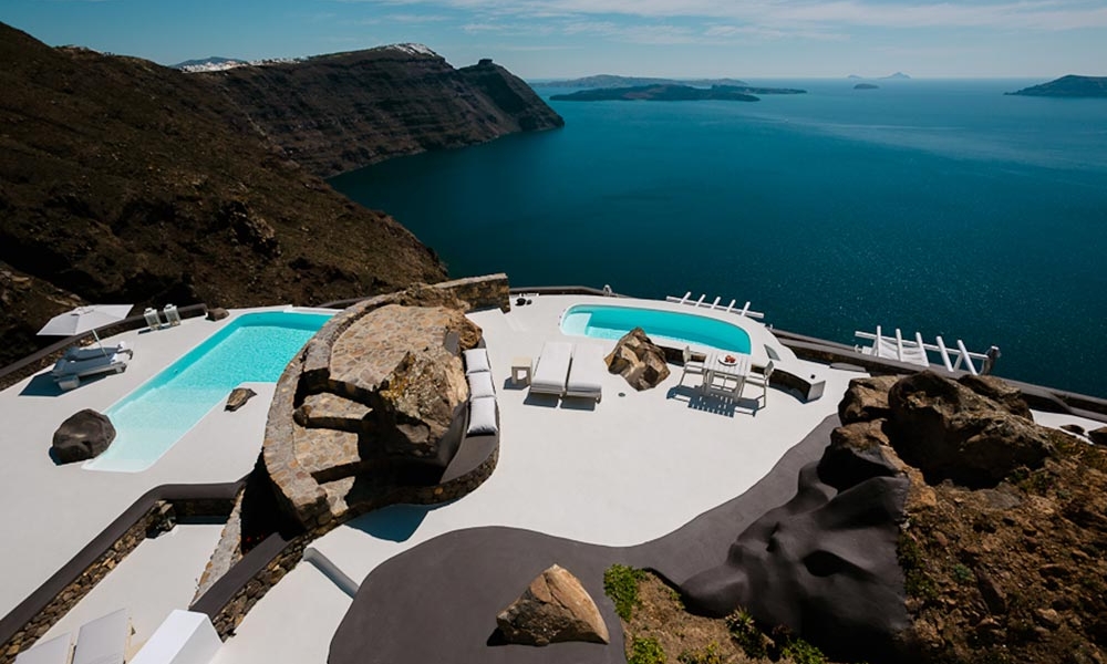 Die Traumhaften Aenaon Villas auf Santorini