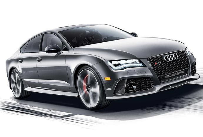 Audi unveiled the 2015 RS7 Dynamic Edition 1