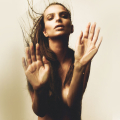 In the shower with Emily Ratajkowski by Mark Sacro