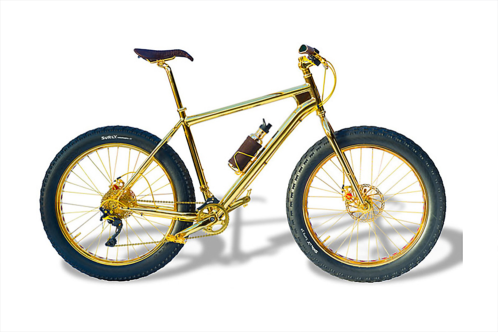 Gold Mountain-Bike by The House of Solid Gold and Veloworx Bicycles 1