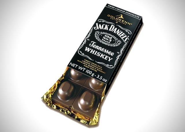 Jack Daniels Whiskey Schokoriegel