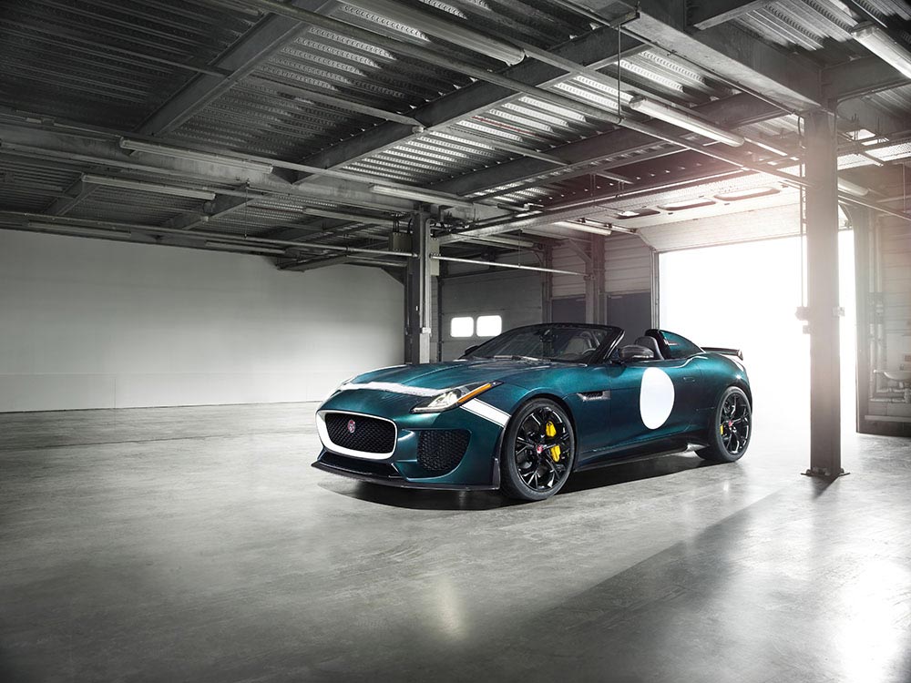 Jaguar about to build F-Type Project 7 1