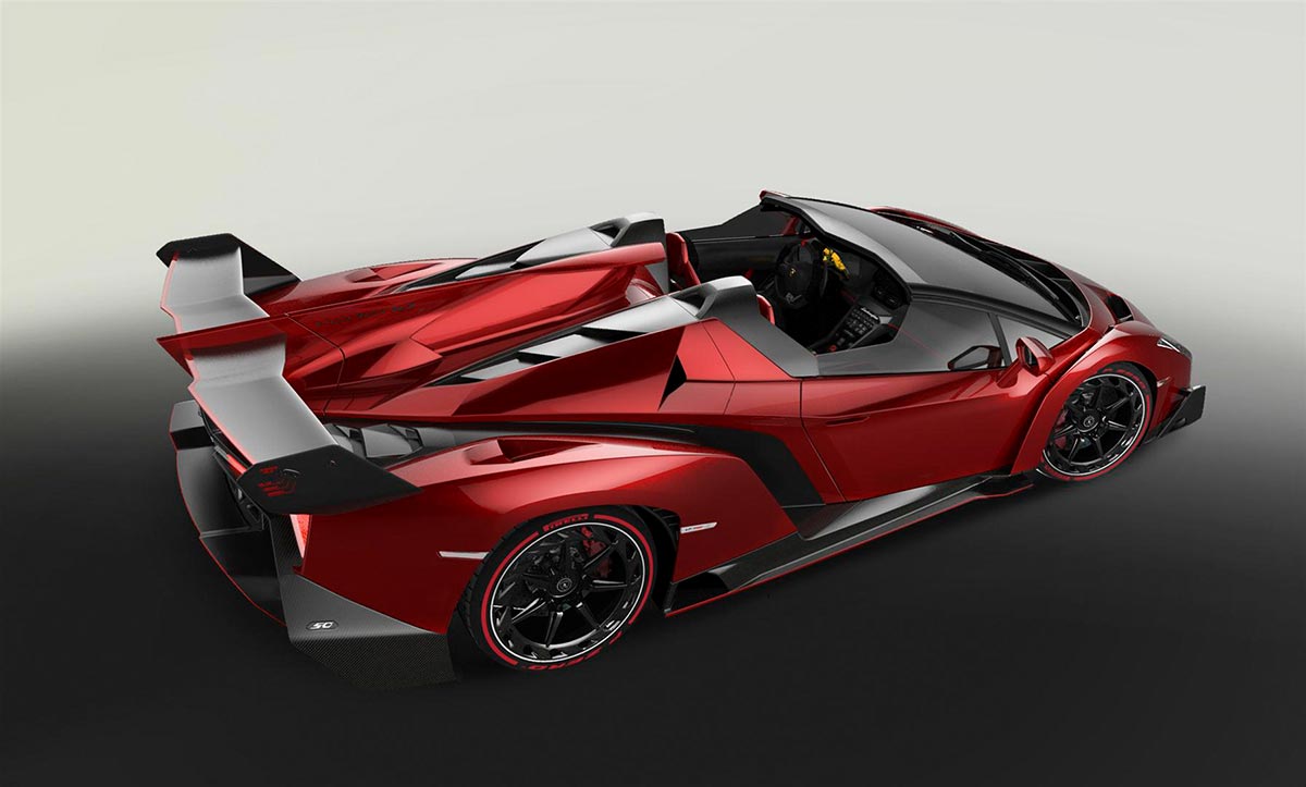 The $5.3 Million Car: Lamborghini Veneno Roadster 4