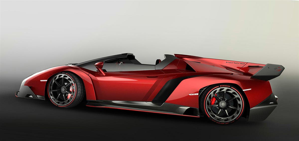 The $5.3 Million Car: Lamborghini Veneno Roadster 7