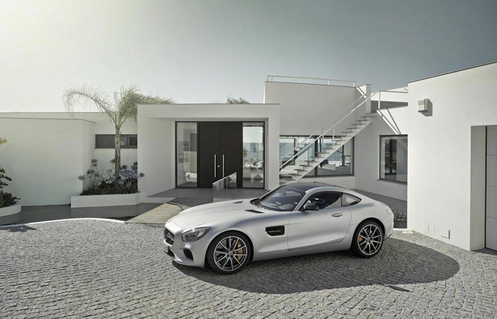 Der Mercedes-AMG GT Designo Iridium Silver Magno 2