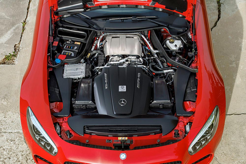 The Mercedes-AMG GT x Fire Opal 16