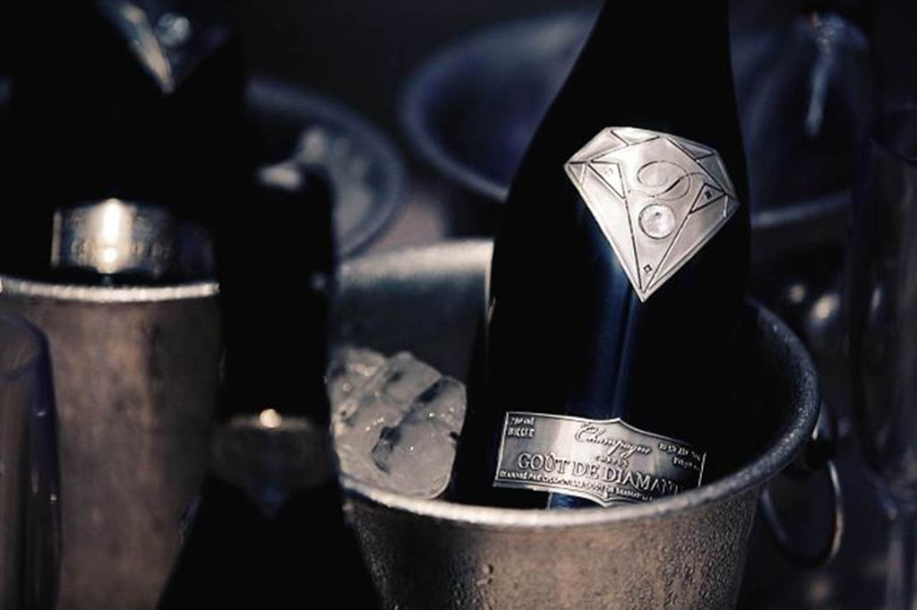 Most Expensive Bottle of Champagne in the World: Gout de Diamants 1