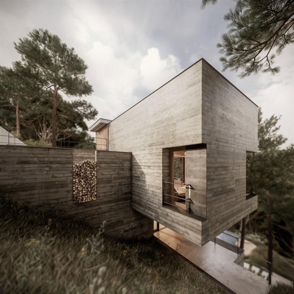 Beautiful House in Nature by Design Raum 3