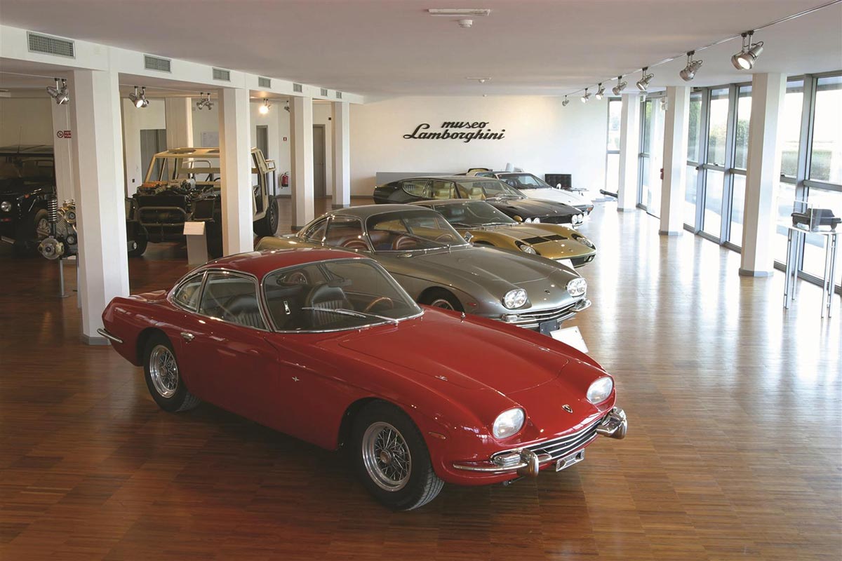 Digitaler Rundgang: Online Museum von Lamborghini 1