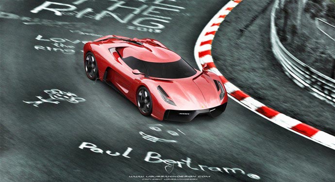 Ferrari 458 based project by Ugur Sahin 7