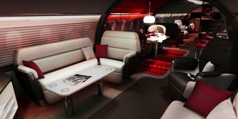 The Most Luxurious Private Jet Interior Designs 3