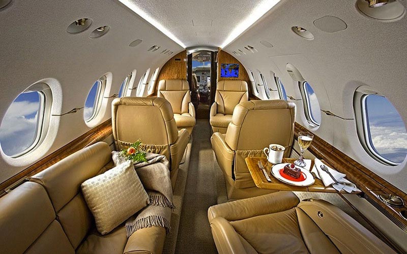 The Most Luxurious Private Jet Interior Designs 4