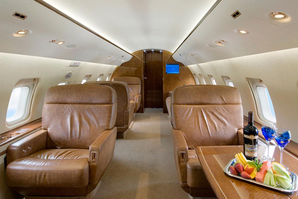 The Most Luxurious Private Jet Interior Designs 14