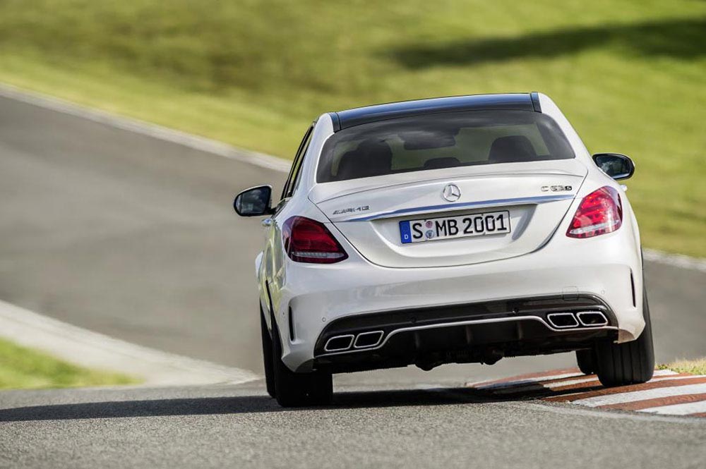 The new Mercedes AMG C 63 Saloon 4