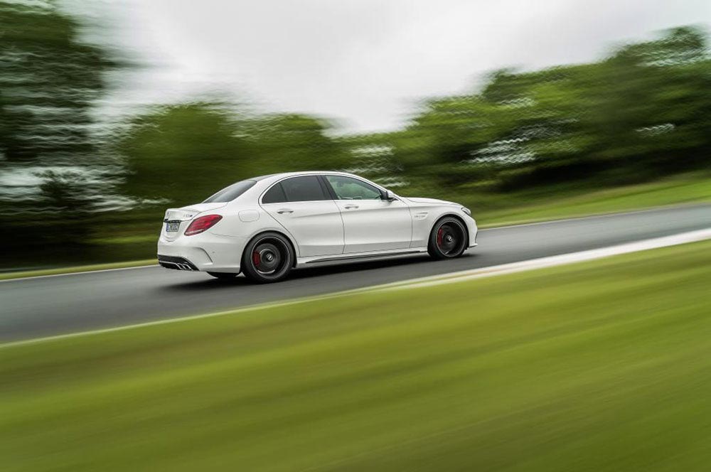 The new Mercedes AMG C 63 Saloon 8