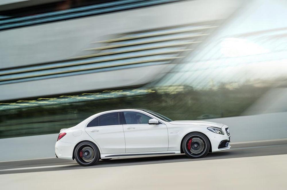 The new Mercedes AMG C 63 Saloon 9