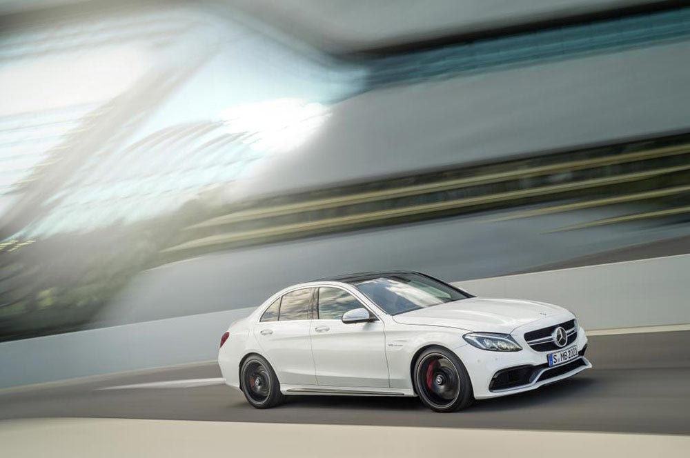 The new Mercedes AMG C 63 Saloon 1