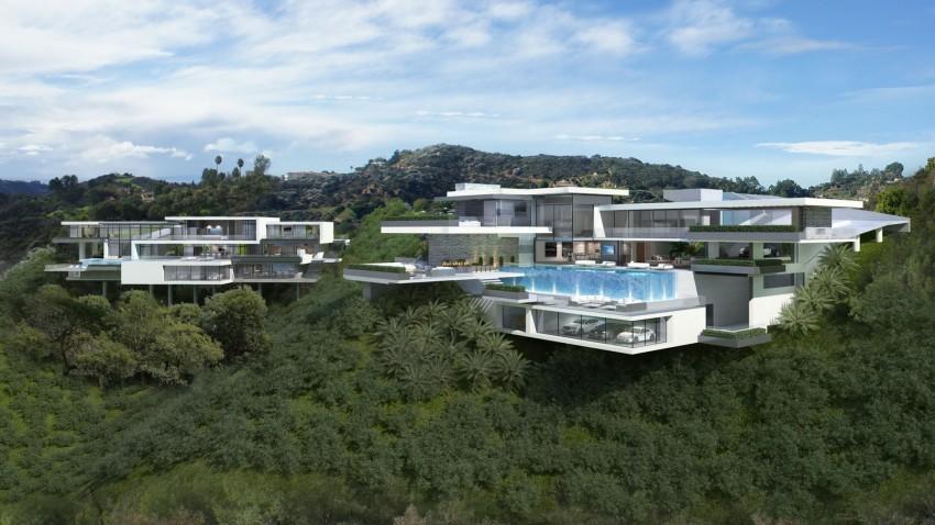 Two Contemporary Mansions on Sunset Plaza Drive in LA 9