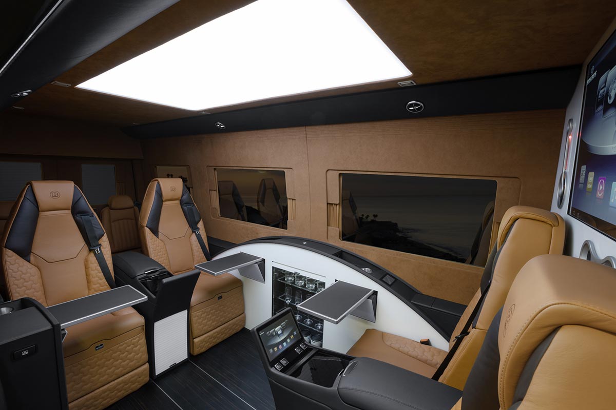 Brabus Turns a Mercedes Sprinter Into a Business Lounge 3
