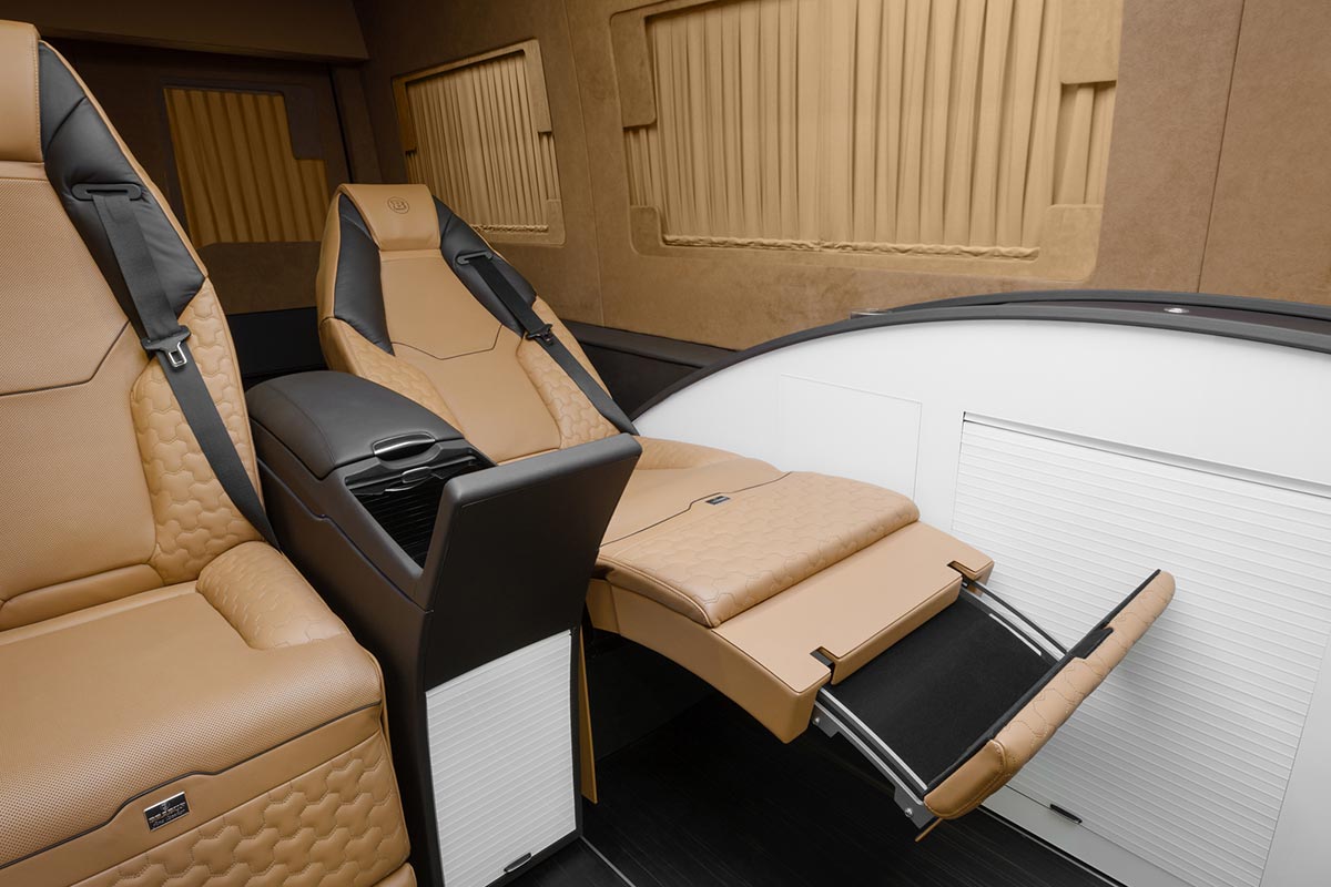 Brabus Turns a Mercedes Sprinter Into a Business Lounge 12