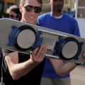 Doc Brown & Tony Hawk Introduce the HUVr Hoverboard