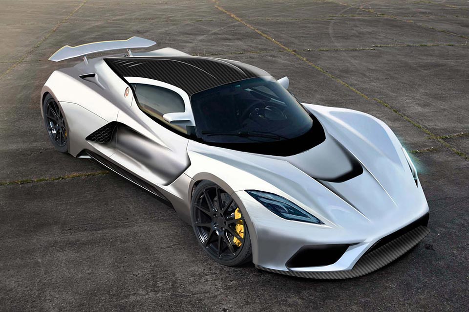 The Hennessey Venom GT F5 with 1.400 PS 1