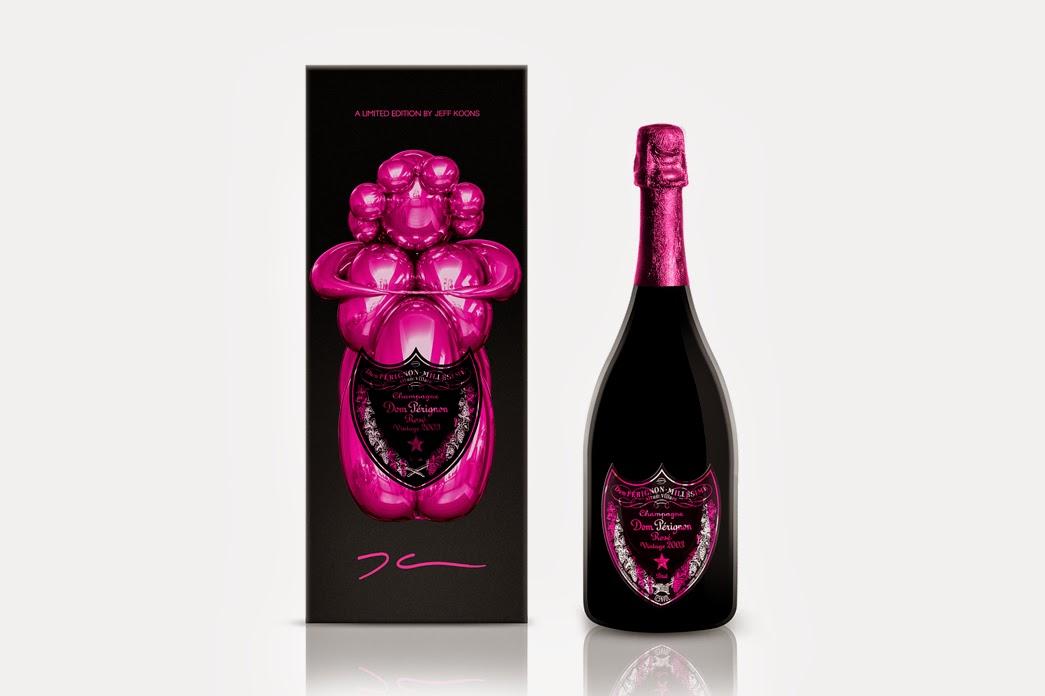 Jeff Koons Designs and Dom Perignon Bottles 2