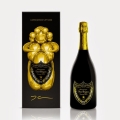 Jeff Koons Designs and Dom Perignon Bottles