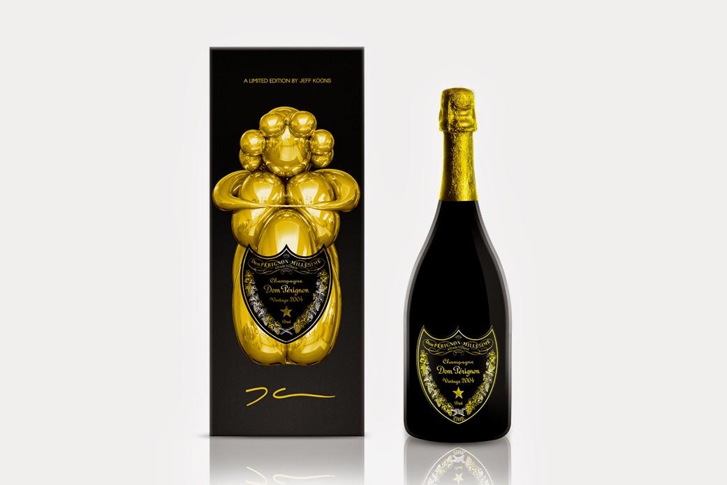 Jeff Koons Designs and Dom Perignon Bottles 1