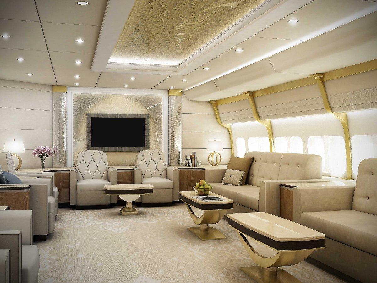 A Palace above the Clouds: The 747 Private Jet 1
