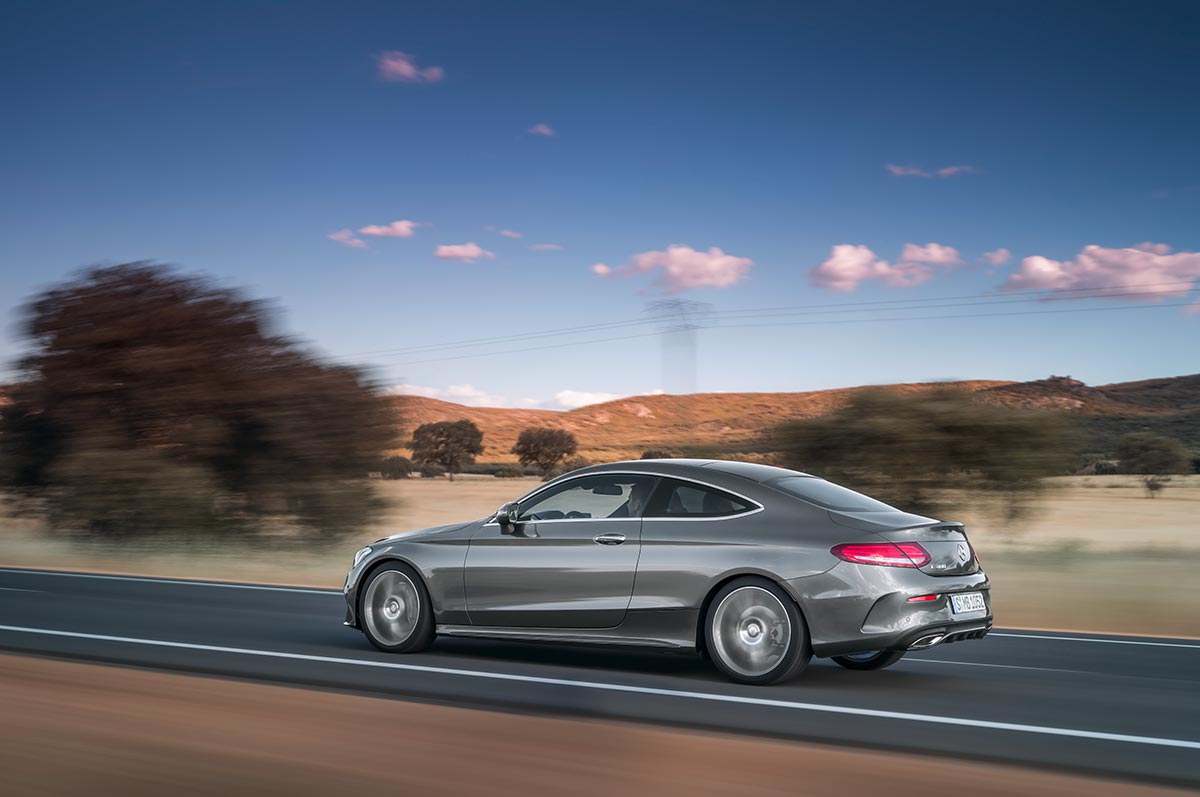 Athletic and sporty: Mercedes-Benz C-Class Coupé 2