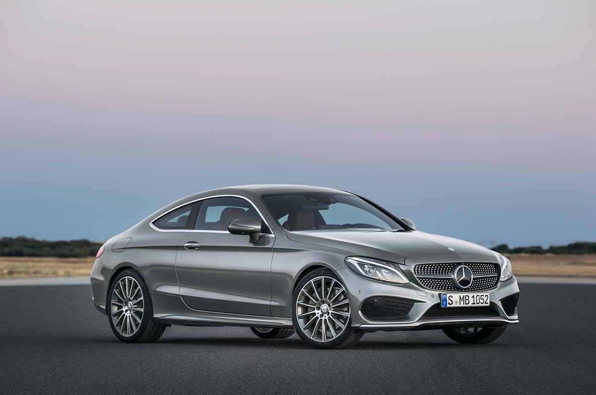 Athletic and sporty: Mercedes-Benz C-Class Coupé 3