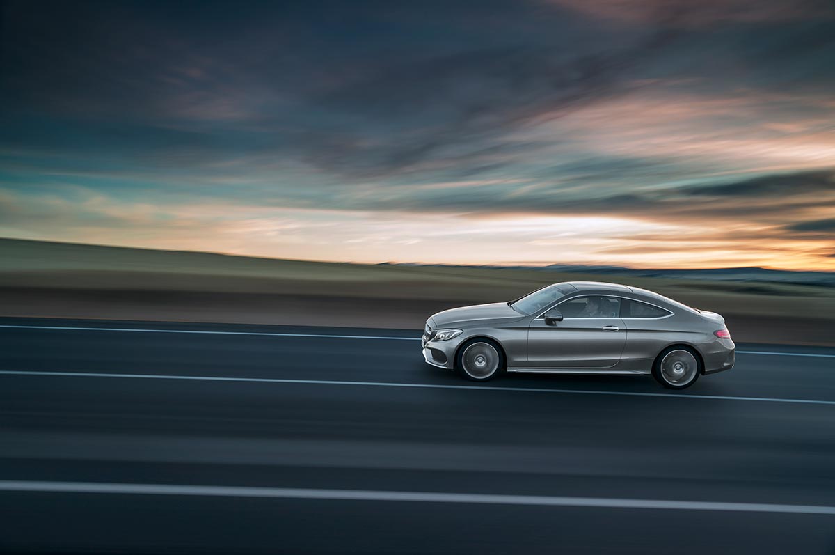 Athletic and sporty: Mercedes-Benz C-Class Coupé 5