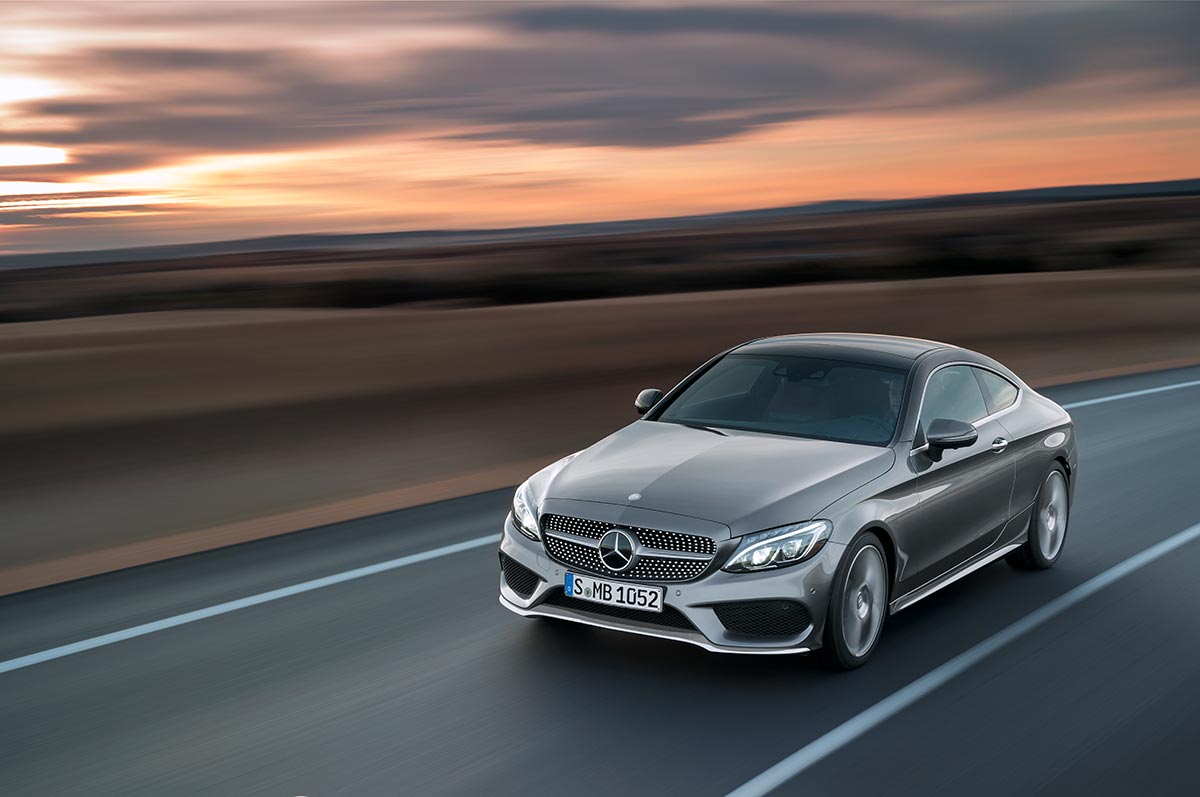 Athletic and sporty: Mercedes-Benz C-Class Coupé 1