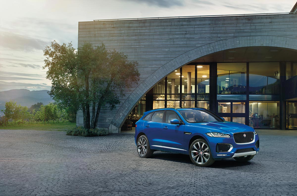 The new Jaguar F-Pace First Edition 12