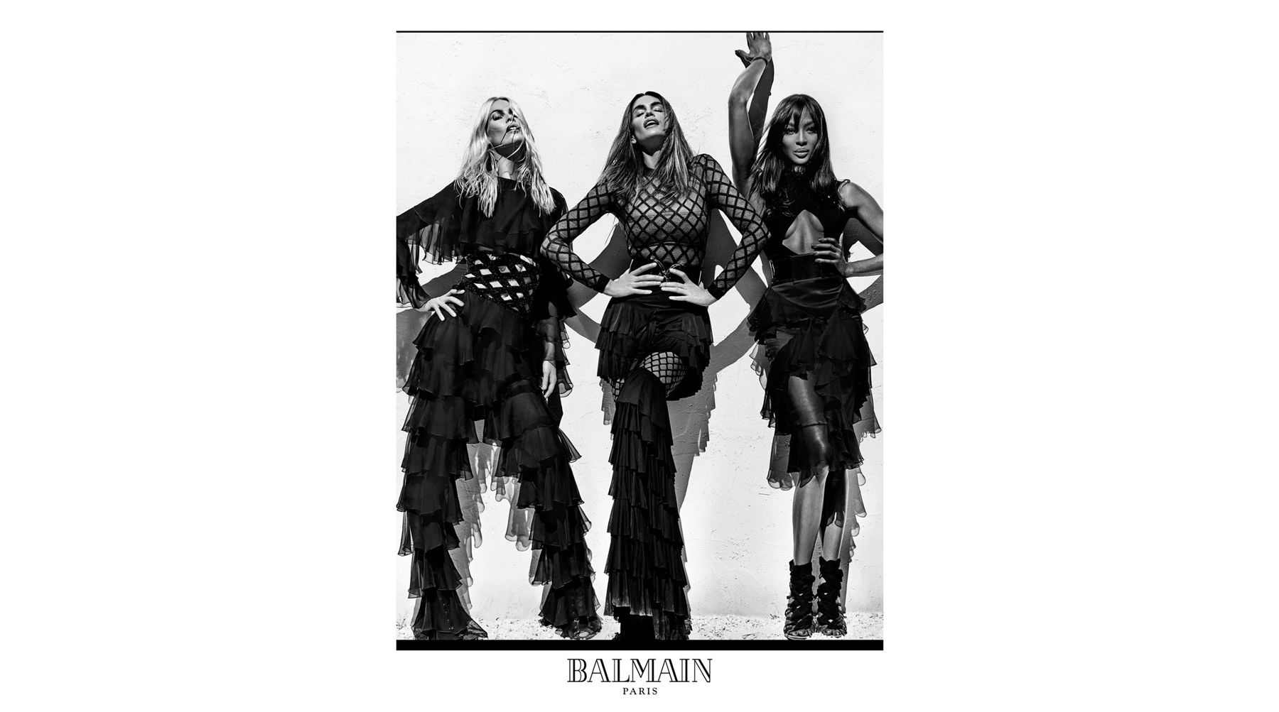 Bringing back the 90s with Cindy Crawford, Naomi Campbell & Claudia Schiffer 1