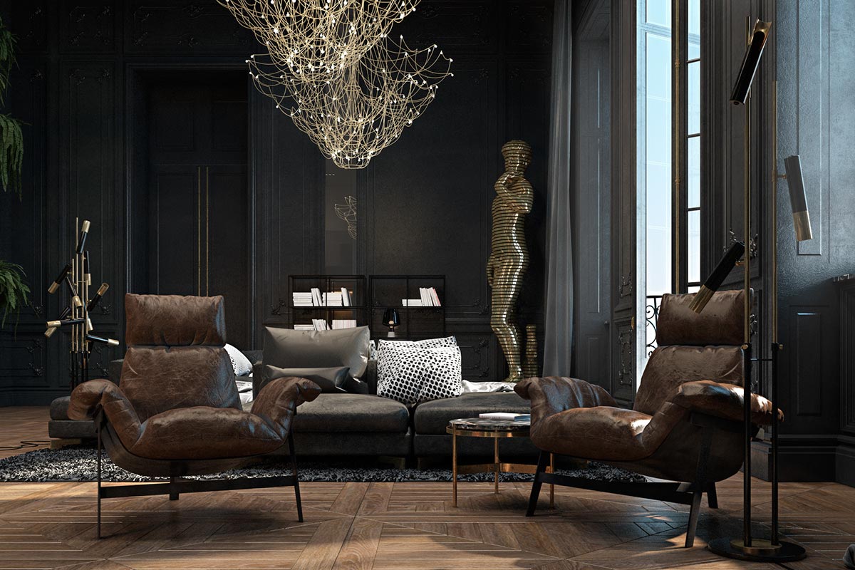 Sophisticated Paris Apartment by Irina Dzhemesyuk & Vitaly Yurov 9