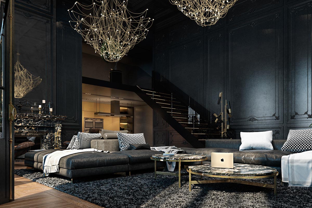 Sophisticated Paris Apartment by Irina Dzhemesyuk & Vitaly Yurov 10