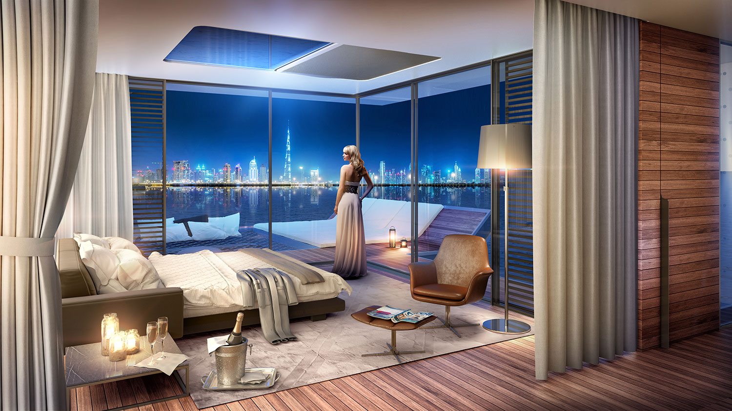 Dubai präsentiert schwimmende Unterwasser-Apartments 4