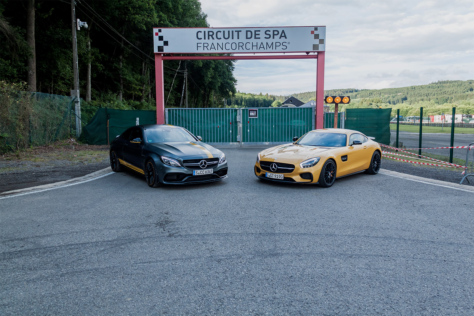 Rock on the Track: En Route to Spa with Mercedes-AMG 15