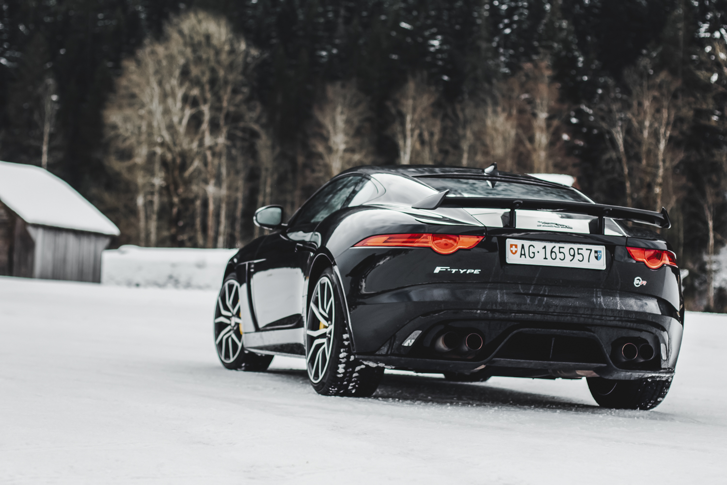 Die Jaguar Land Rover Ice Driving Experience in Gstaad 15