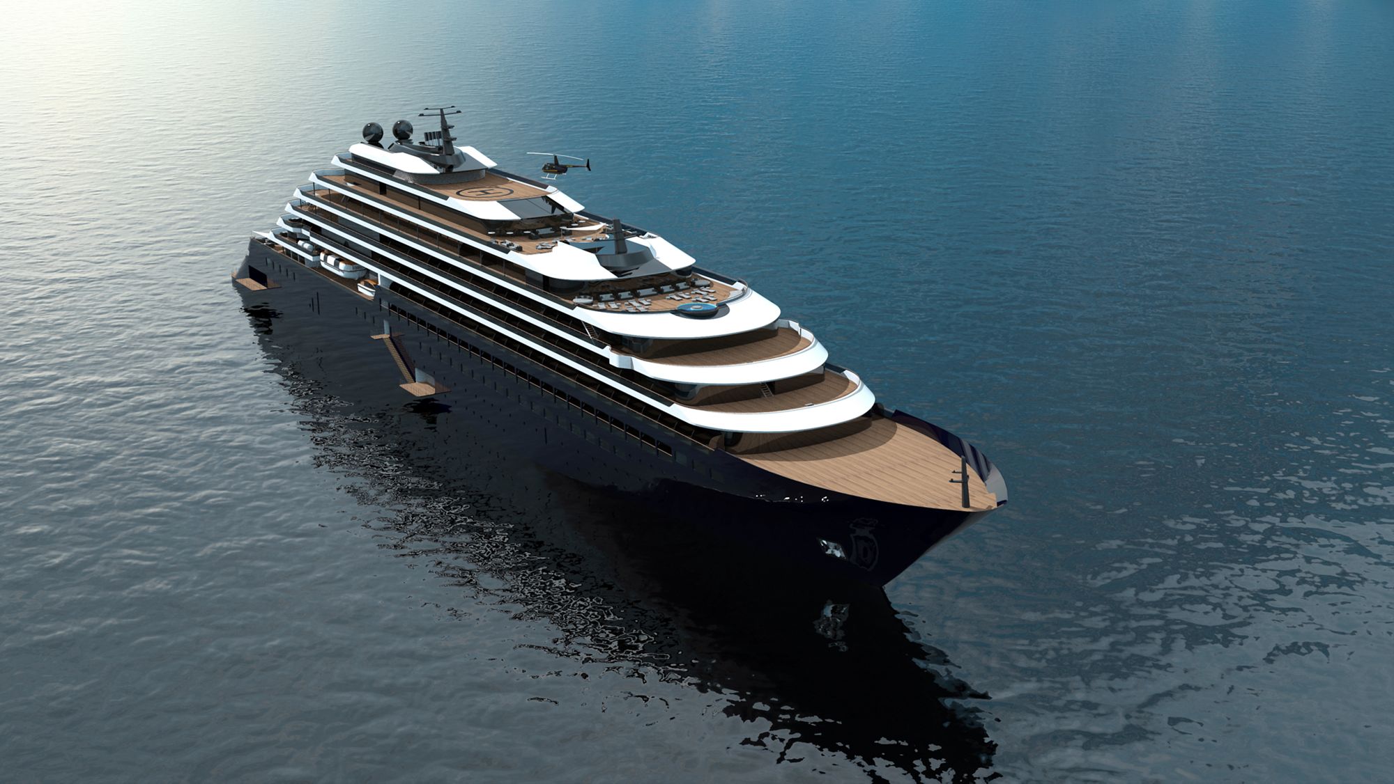 Ab 2019 auf den Weltmeeren der Welt unterwegs: Die Ritz-Carlton Yacht 3