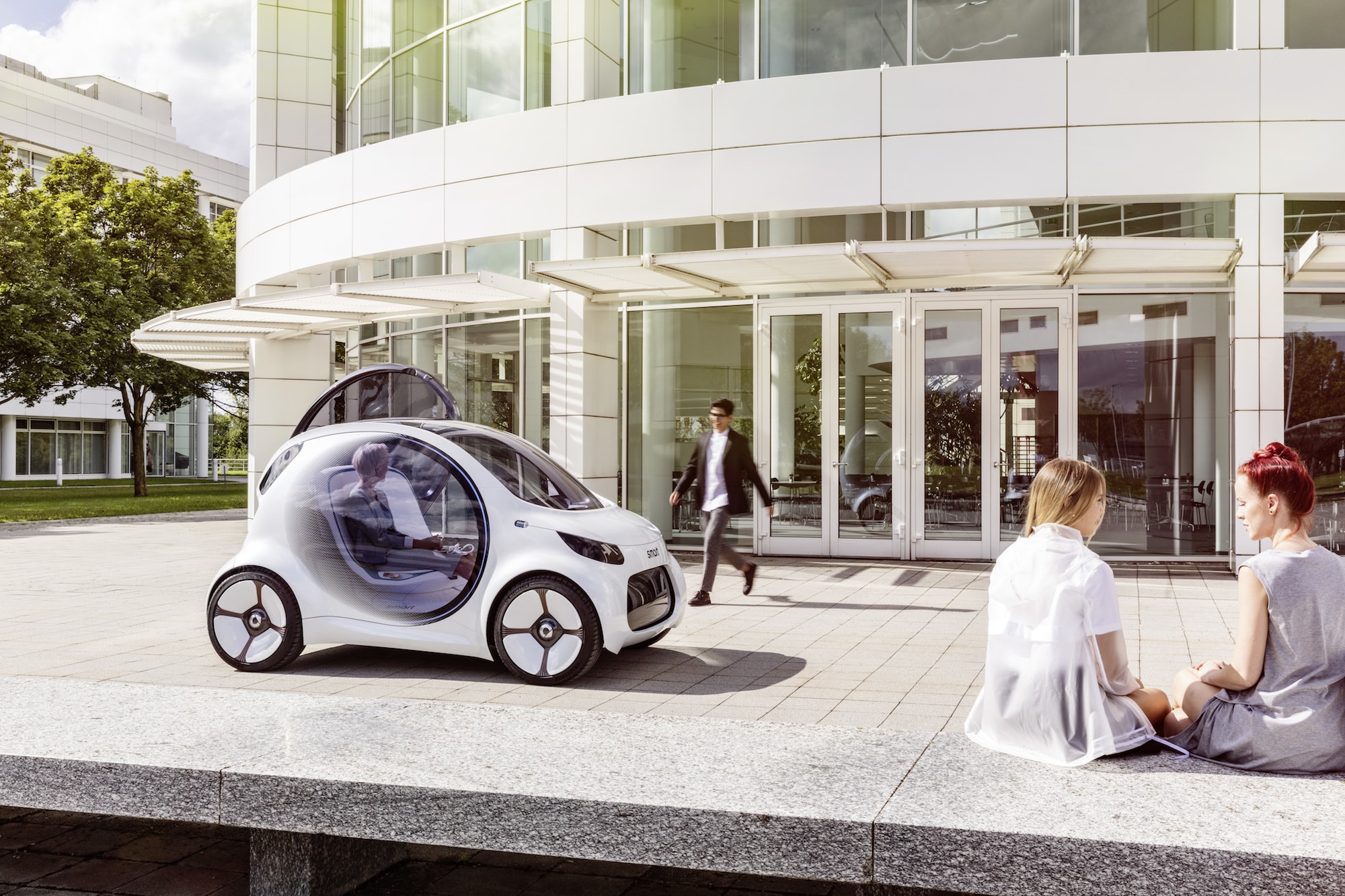Das Carsharing der Zukunft: Autonomes Konzeptfahrzeug smart vision EQ fortwo 5