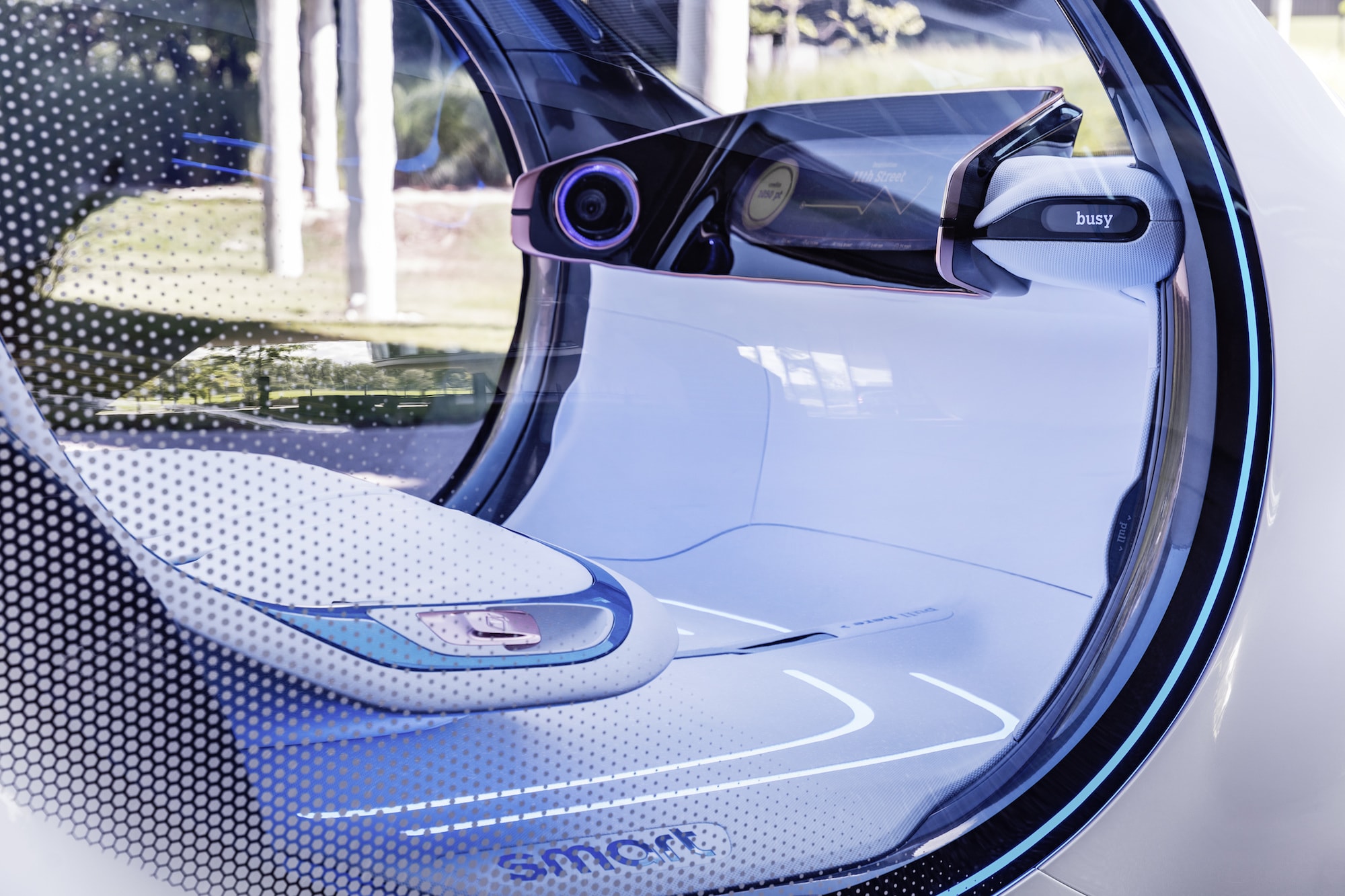 Das Carsharing der Zukunft: Autonomes Konzeptfahrzeug smart vision EQ fortwo 7