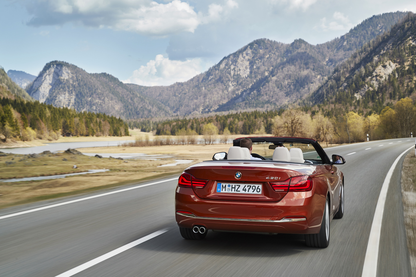 Oben Ohne durch den Herbst: Das neue BMW 4er Cabrio 2
