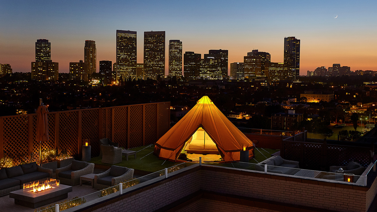Urban Glamping über den Dächern von LA: Das Beverly Wilshire Hotel 1